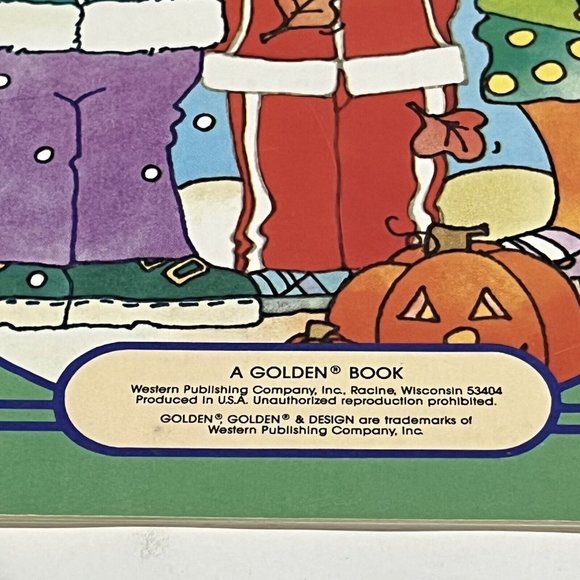 Vintage 1984 Golden Sesame Street Paper Doll Book Season Bert Ernie Prairie Dawn - Picture 7 of 16